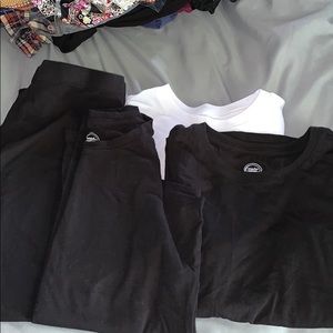 Girls shirts and leggings